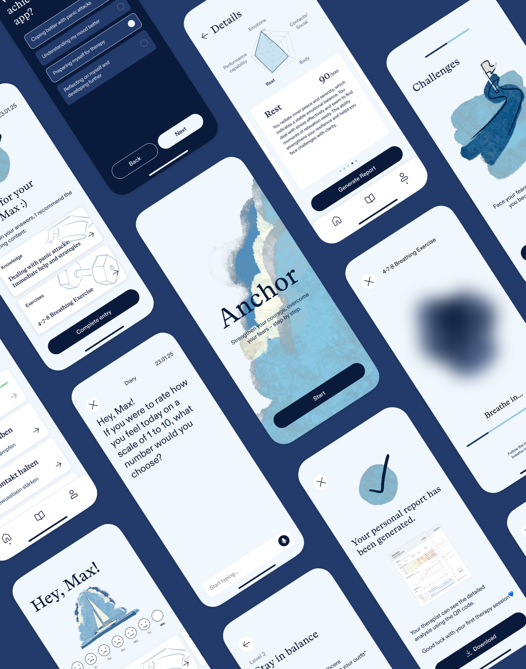 Mobile screens