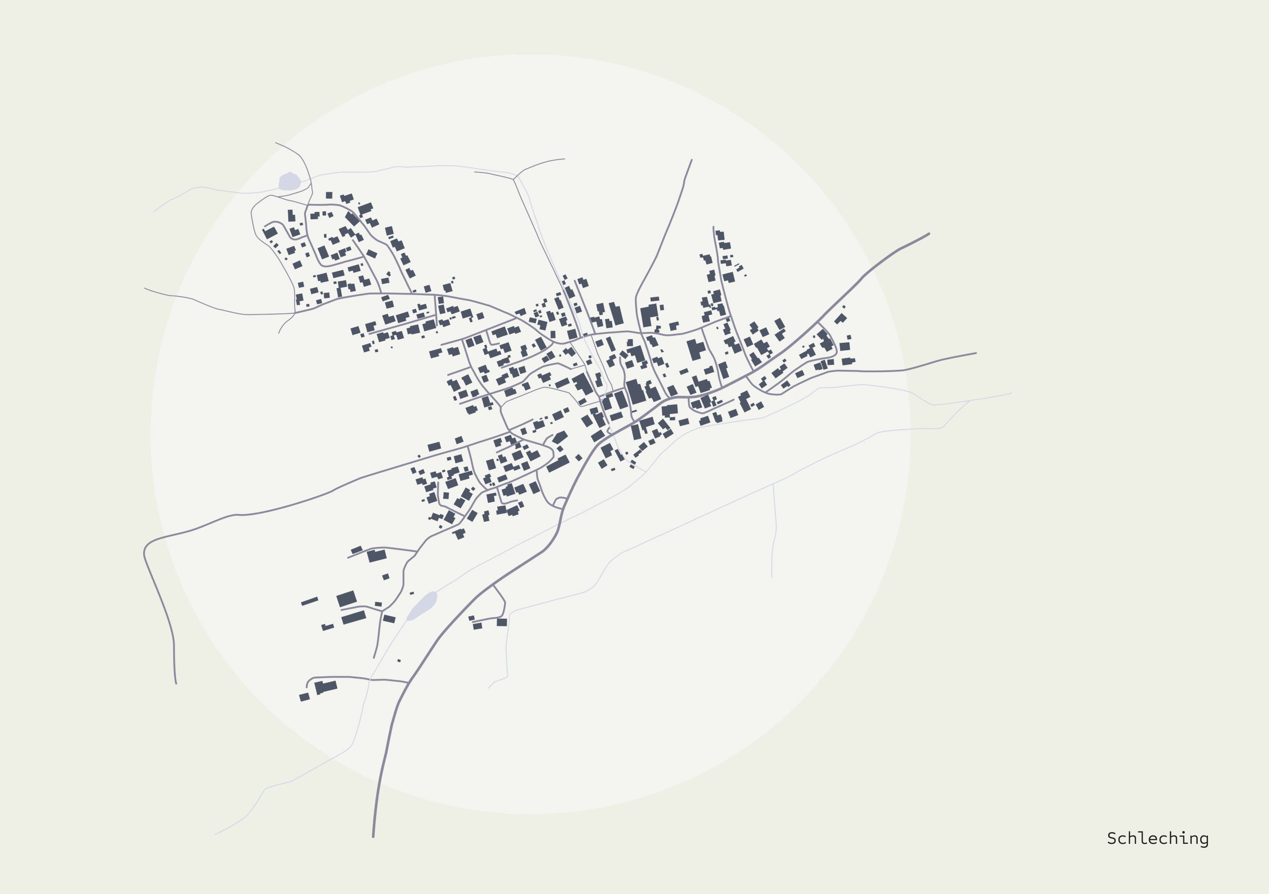 Schleching map